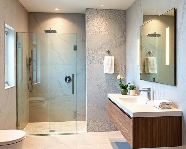 Renovated bathroom