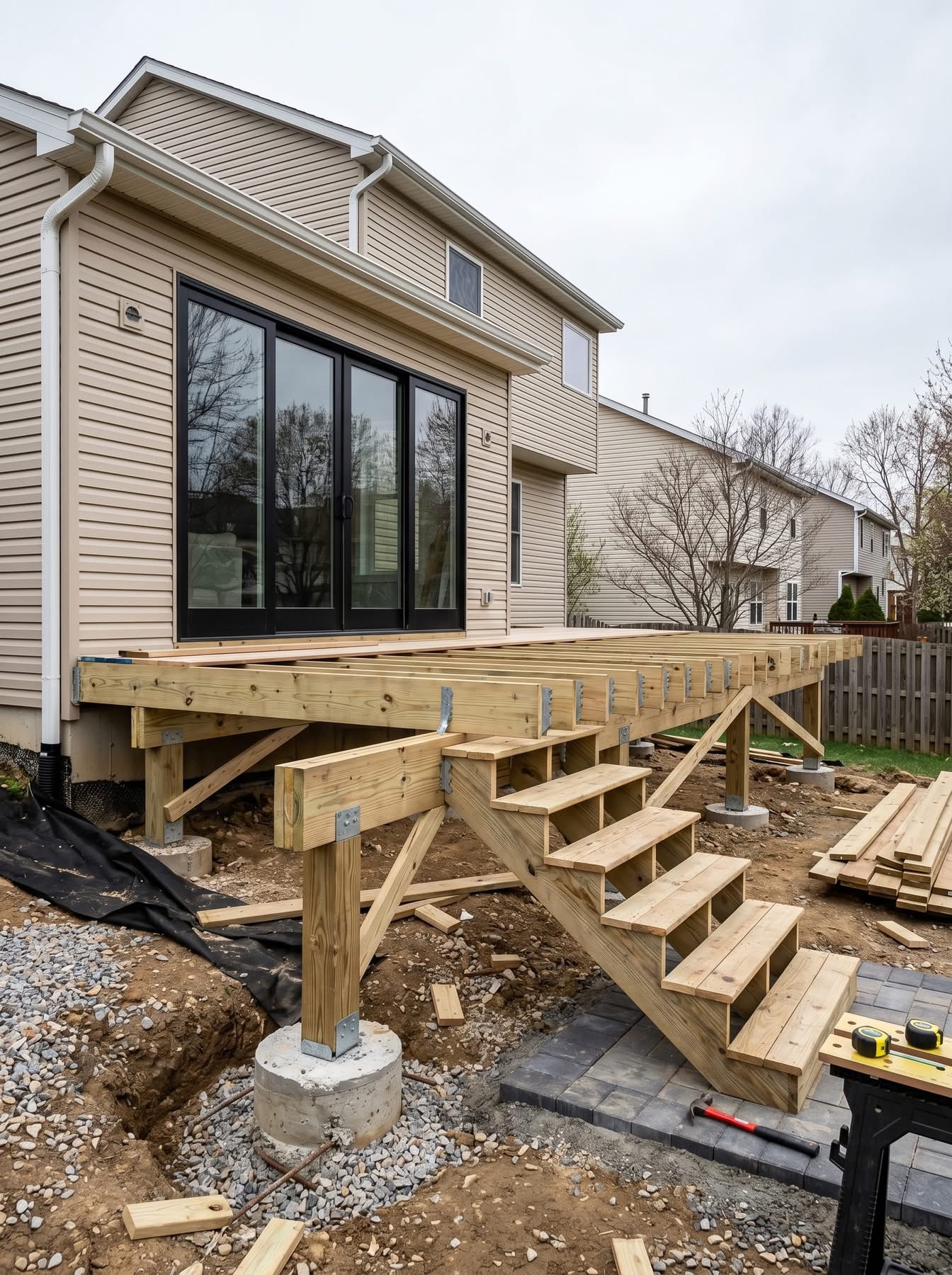 2M Renovation deck & pergola project 4