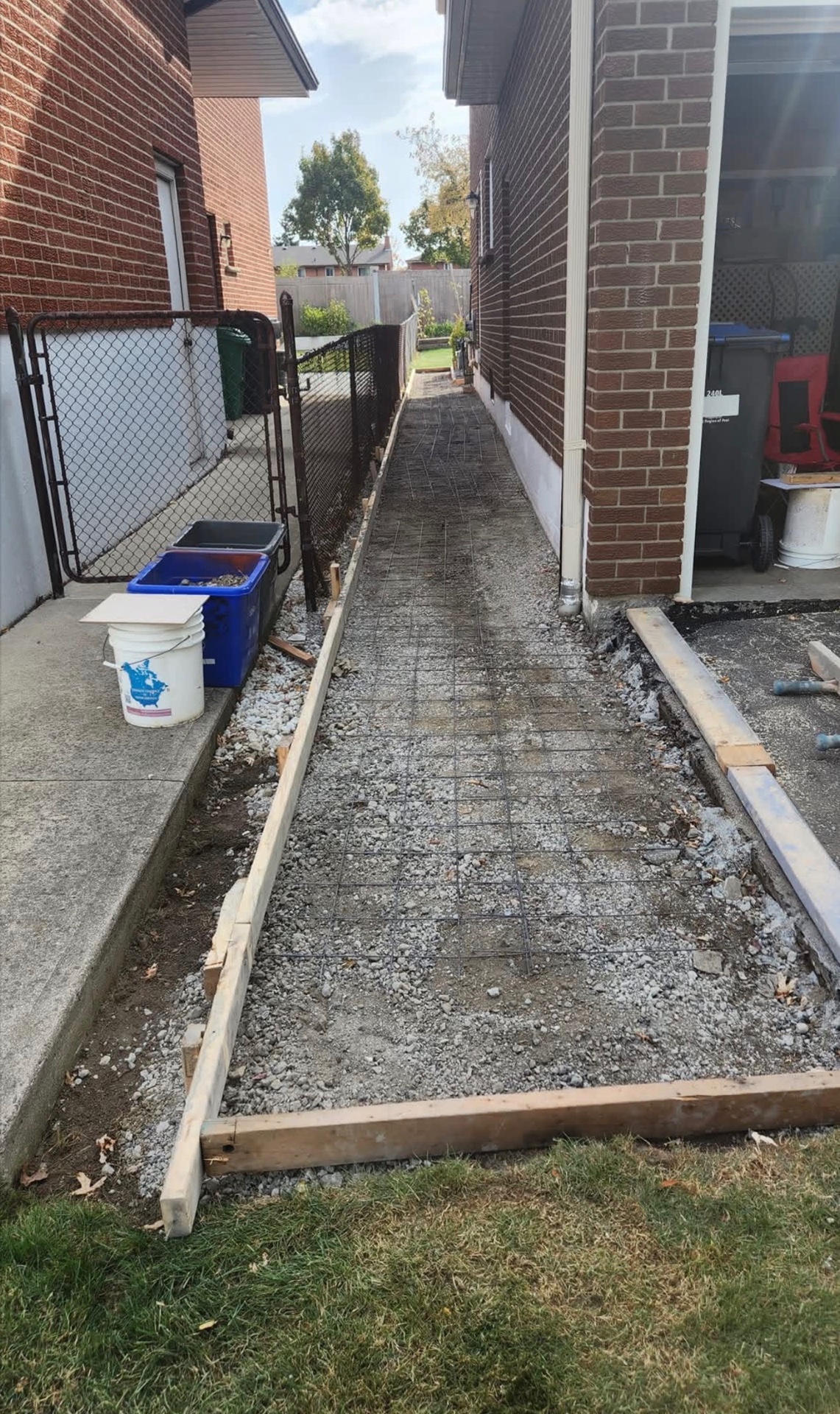 2M Renovation driveway project 7