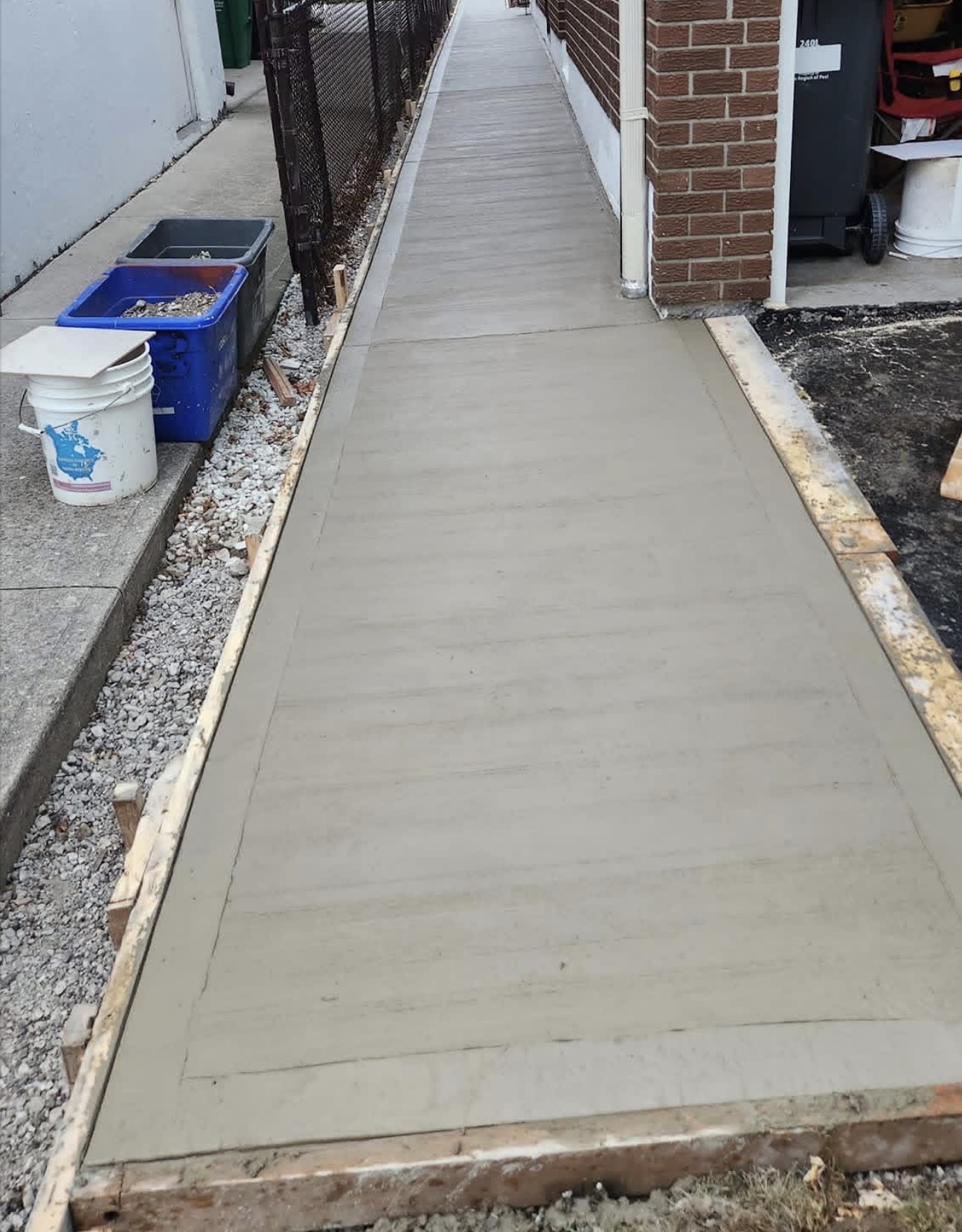 2M Renovation driveway project 8