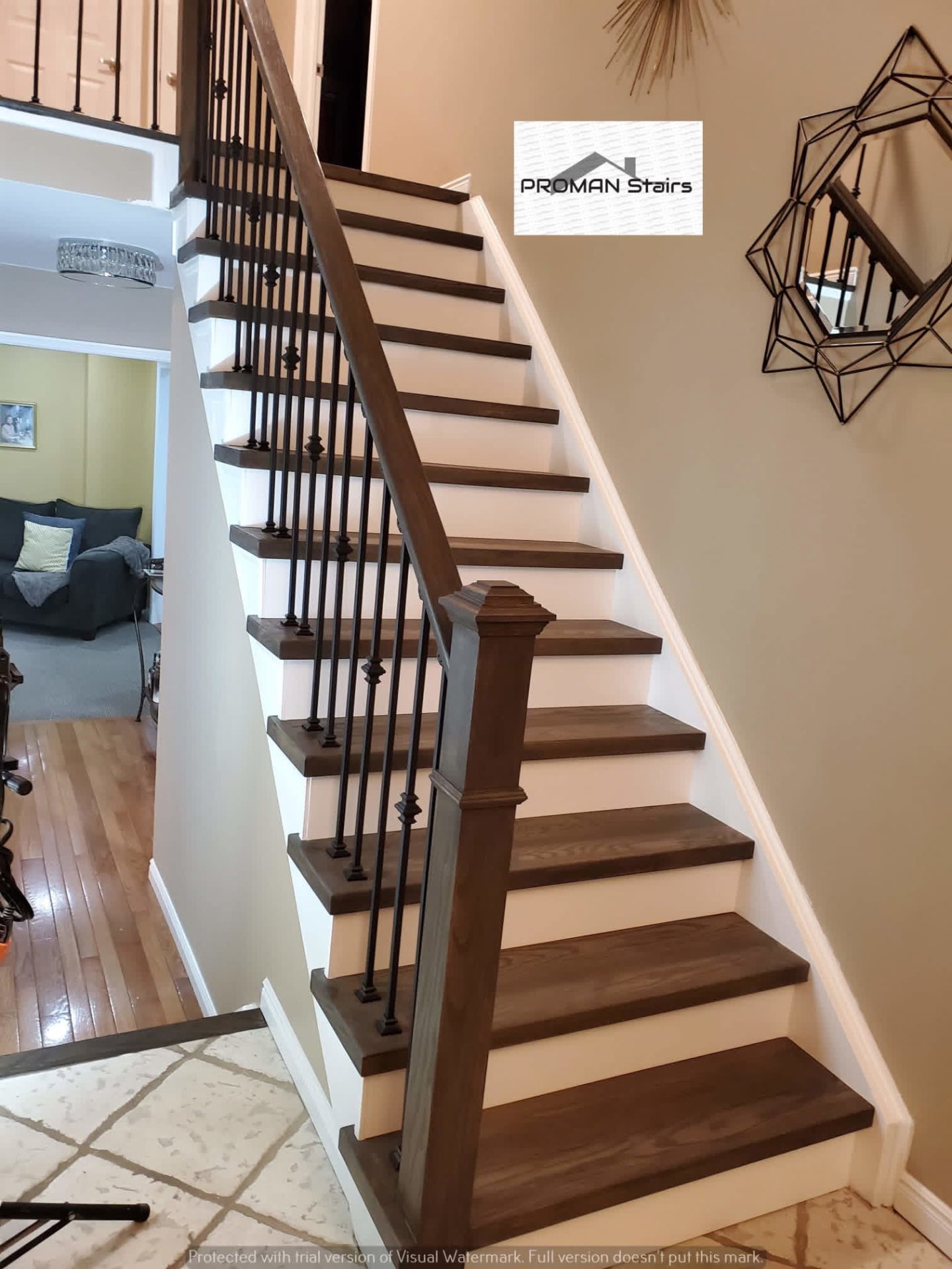 2M Renovation flooring & stairs project 7