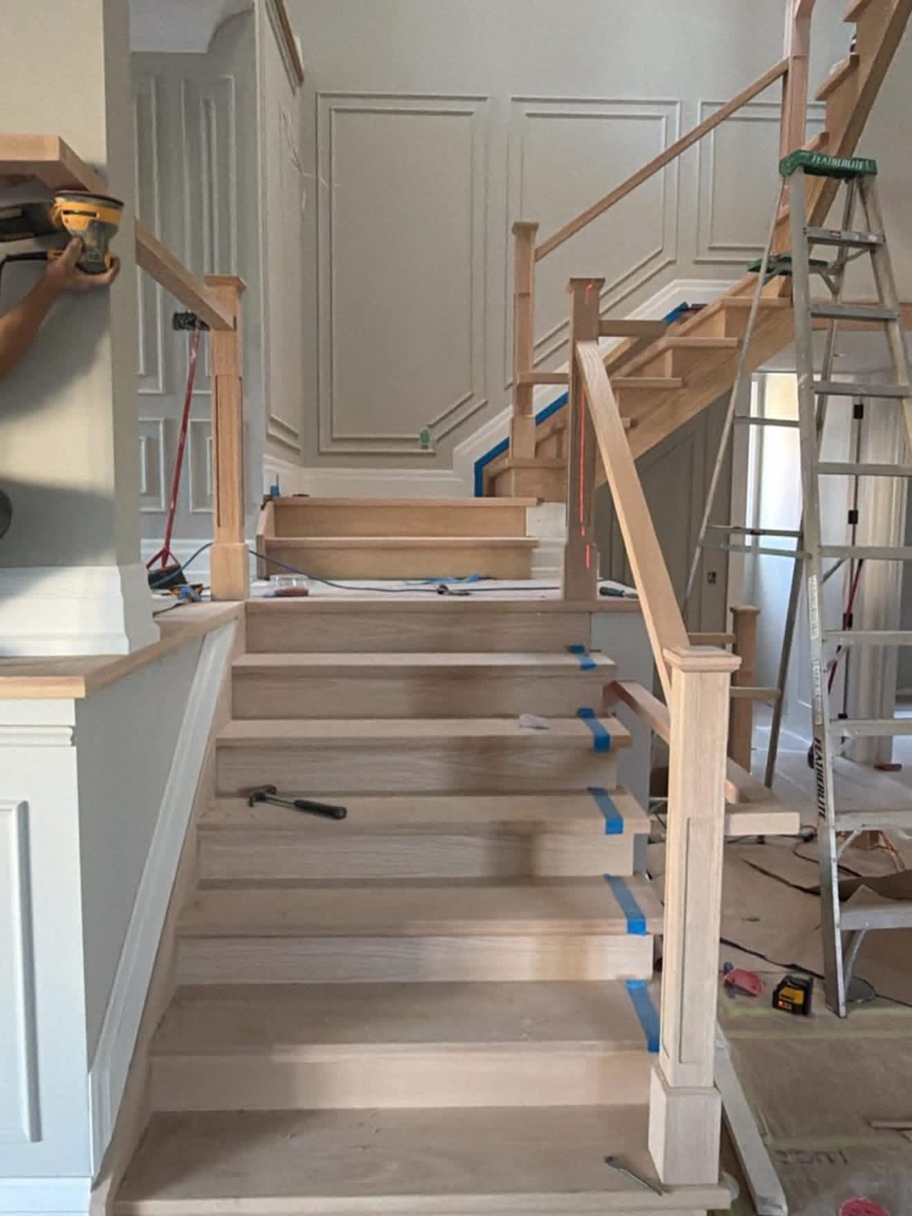 2M Renovation flooring & stairs project 8